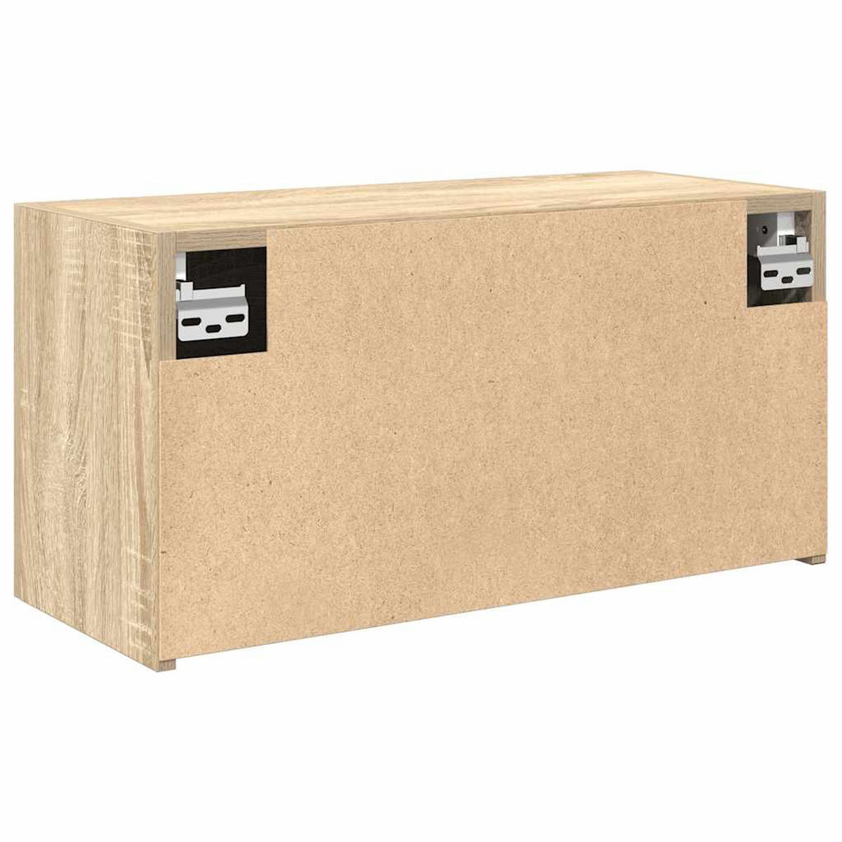 BAD-WANDSCHRANK Sonoma-Eiche 60/25/30 Cm Holzwerkstoff - Hellbraun, Holzwerkstoff (25/30/60cm) - vidaXL