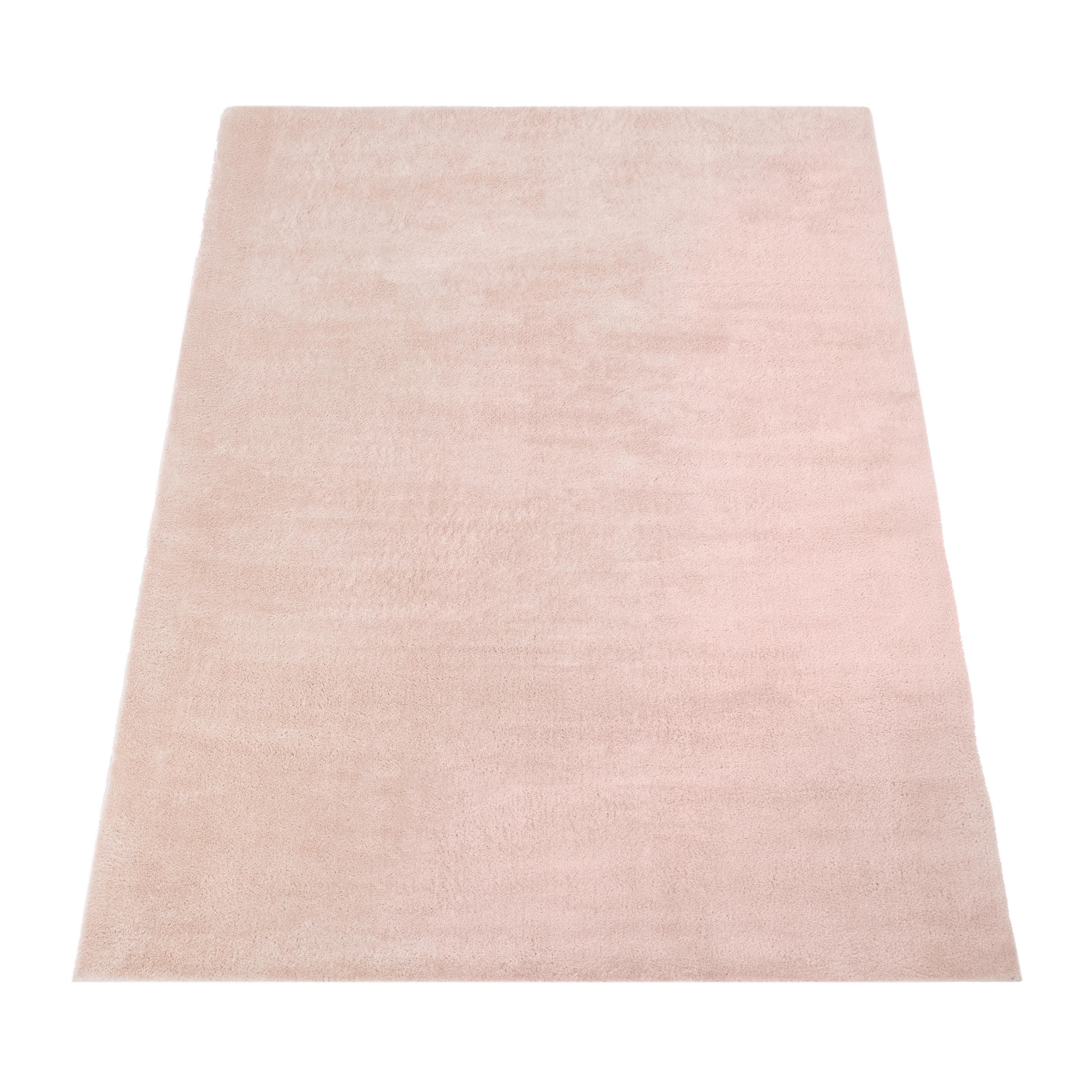 Paco Home Kurzflorteppich Rosa 80x300 cm