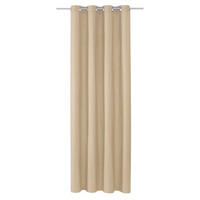 ÖSENVORHANG DOVE Blickdicht - Creme, Textil (140/0.5/245cm) - Tom Tailor