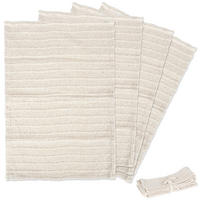 TISCHSET-SET, Baumwolle, beige, 4 Stk., 30 x 45 cm - Beige, Textil (1cm) - Home Styling Collection