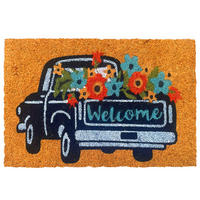 ROHOŽ - viacfarebná, textil/plast (60/40cm) - Relaxdays
