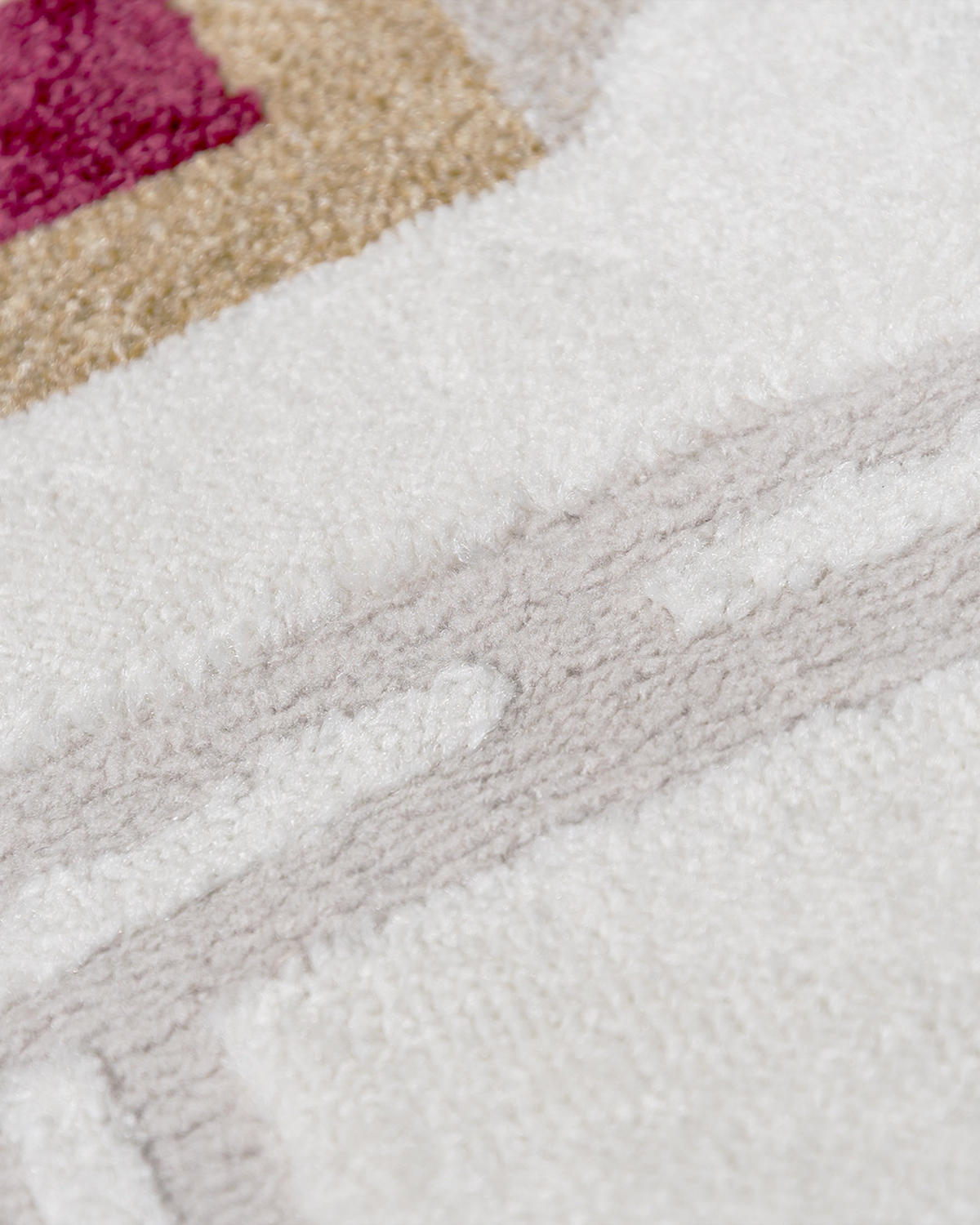 KINDERTEPPICH Alora Avenida Mazovia 160x230cm Creme Rosa Straßen Kurzflor - Pink, Textil (160/230cm) - Mazovia