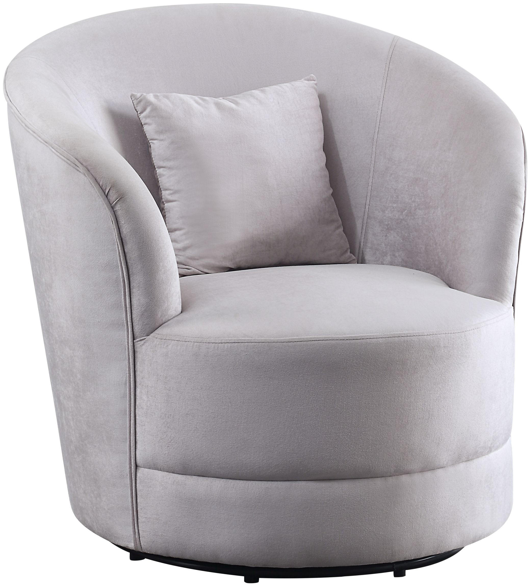 Atlantic home collection Cocktailsessel Grau 84x84x85 cm