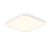 LED-DECKENLEUCHTE Leipzig 4000K-Neutralweiß 27/27/3 cm - Weiß, Kunststoff (27/27/3cm) - Nettlife