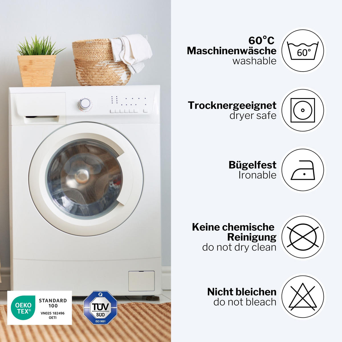 SPANNBETTLAKEN ESSENTIAL Jersey Baumwolle - Anthrazit, Naturmaterialien (180/200cm) - DarBene