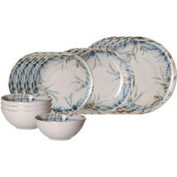STARTER-SET Todi blau 16er Set - Blau, Keramik (2/2/2cm) - Ritzenhoff Breker