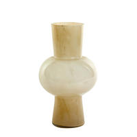 VASE Halley Braun Ø23/40 cm - Braun, Glas (23/40cm) - Light & Living