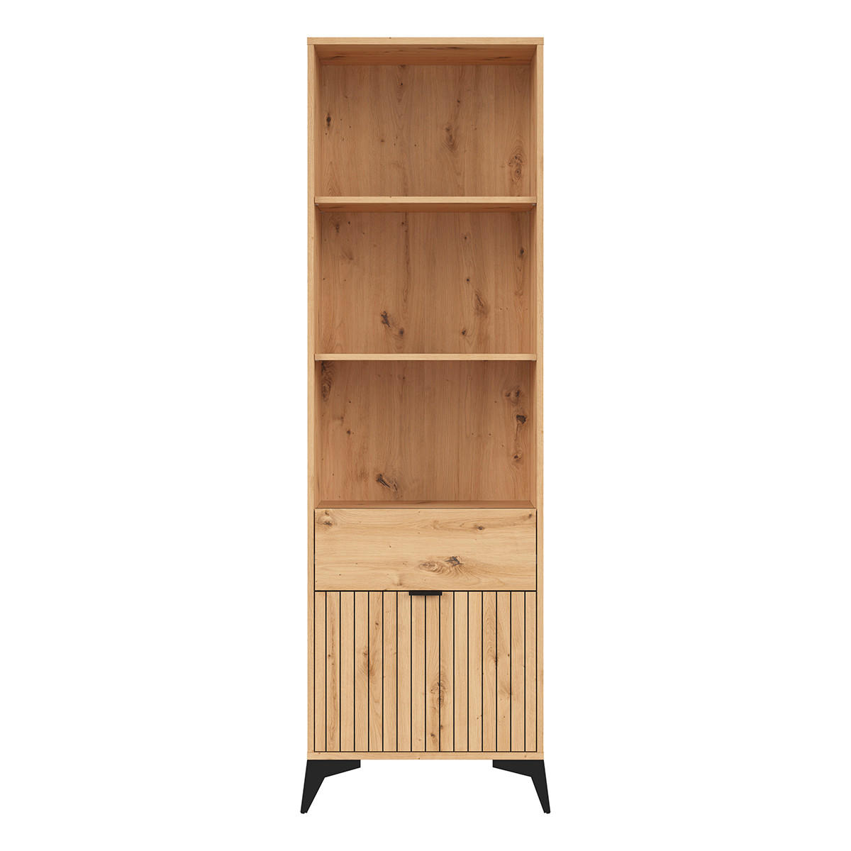 BÜCHERREGAL Mao Holz - Braun, Holzwerkstoff (60/197/41cm) - Petits-meubles
