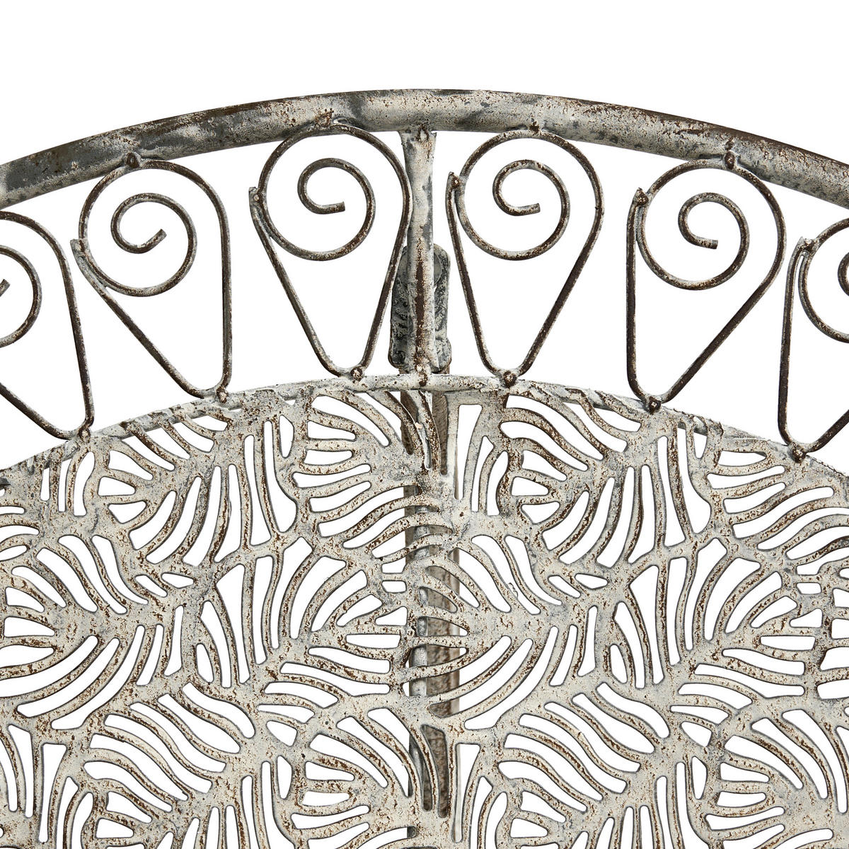 MASĂ BISTRO 80/36 cm metal gri Nurra - gri, metal (80/36/75cm) - Beliani