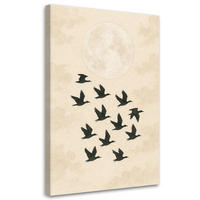 LEINWANDBILD Tiere 20x30cm - Beige, Textil (20/30cm) - Feeby