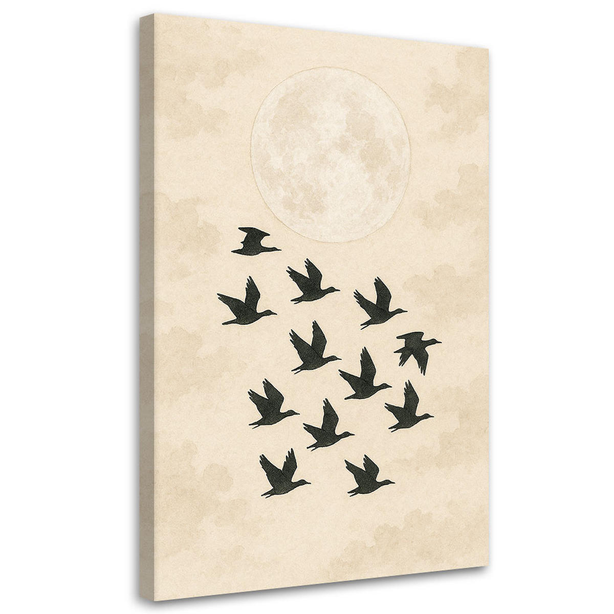 LEINWANDBILD Tiere 20x30cm - Beige, Textil (20/30cm) - Feeby