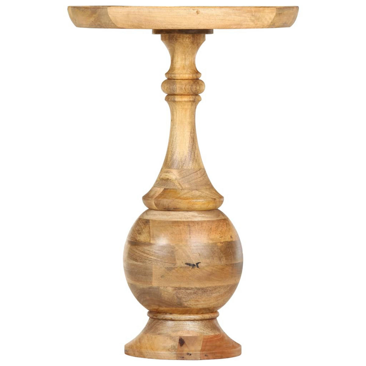 RUNDER Beistelltisch 43 x 43 x 66 cm - Braun, Holzwerkstoff (43/43/66cm) - furnicato