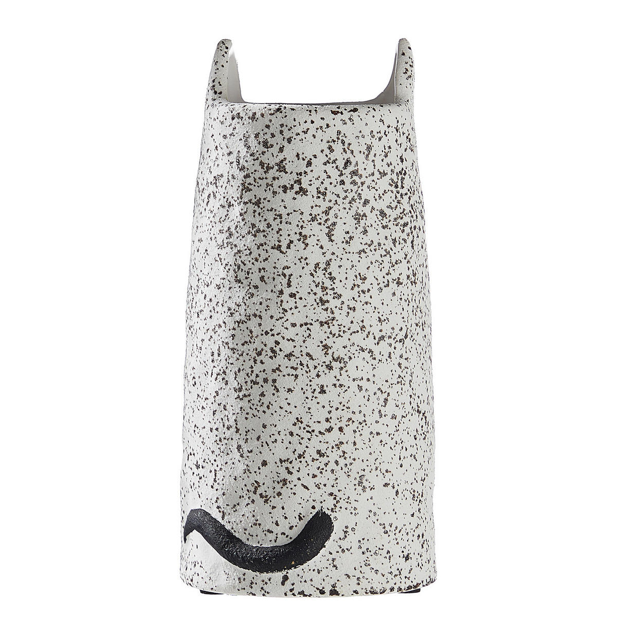 VASE Gato Katze 26 cm - Weiß, Keramik (20cm) - Butlers