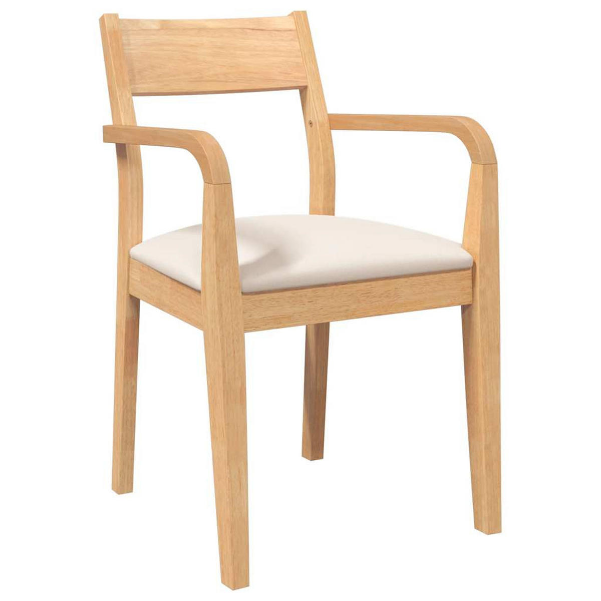 STUHL-SET 2Stk. Lintweil 51/80.5/57 cm - Braun, Holz (51/80.5/57cm) - ZMH