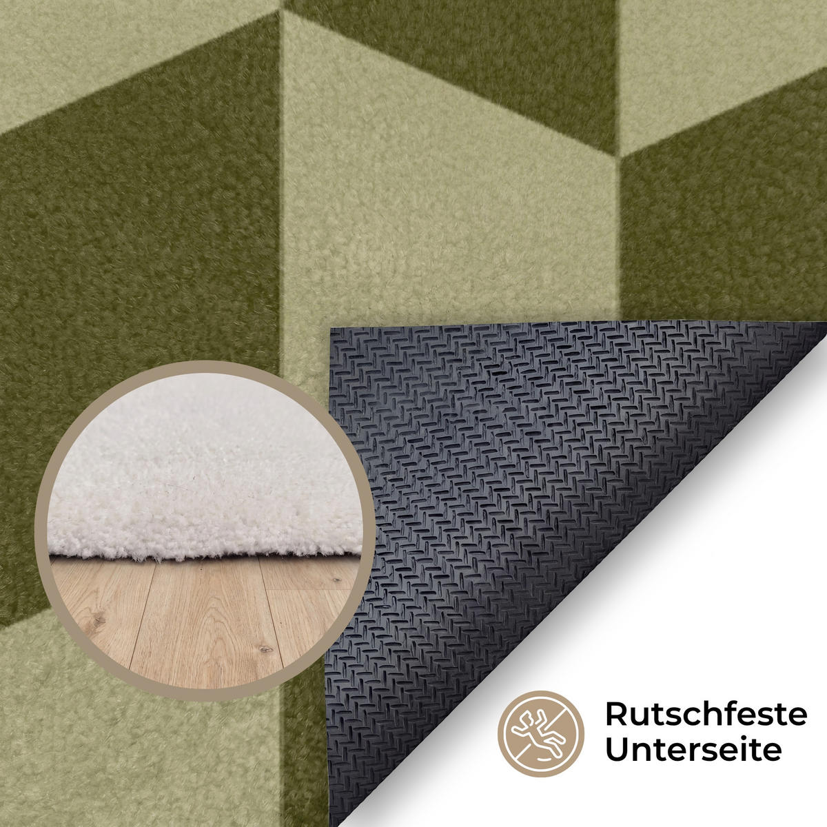 KOBERCE - Vzor - abstraktný - zelený - lietadlá - 140x200 cm - olivovozelená, textil/plast (140/0.4cm) - OnlyWow