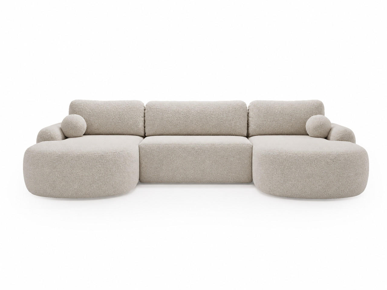 Graingold Ecksofa Creme 347x177 cm