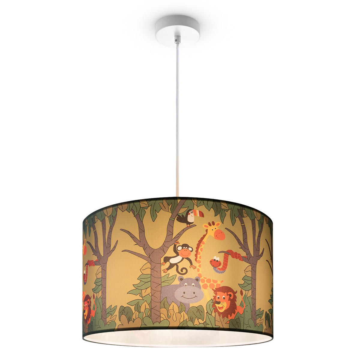 PENDELLEUCHTE Hugo Pd1 Dia 638 - Weiß, Metall (45.5/45.5/27cm) - Paco Home