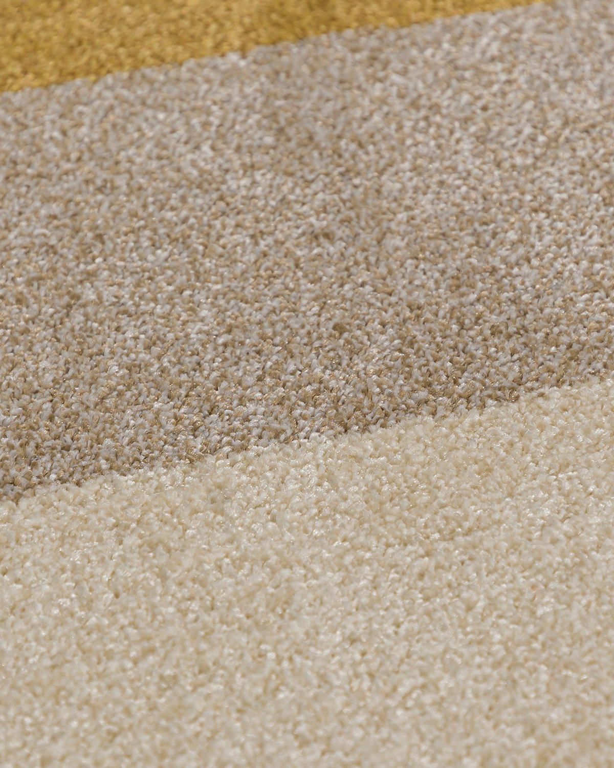 TEPPICH Beige Geometrisch In-Outdoor Pflanzlich Kurzflor Rechteckig 120 x 170 cm - Currygelb/Terracotta, Textil (120/170cm) - Mazovia