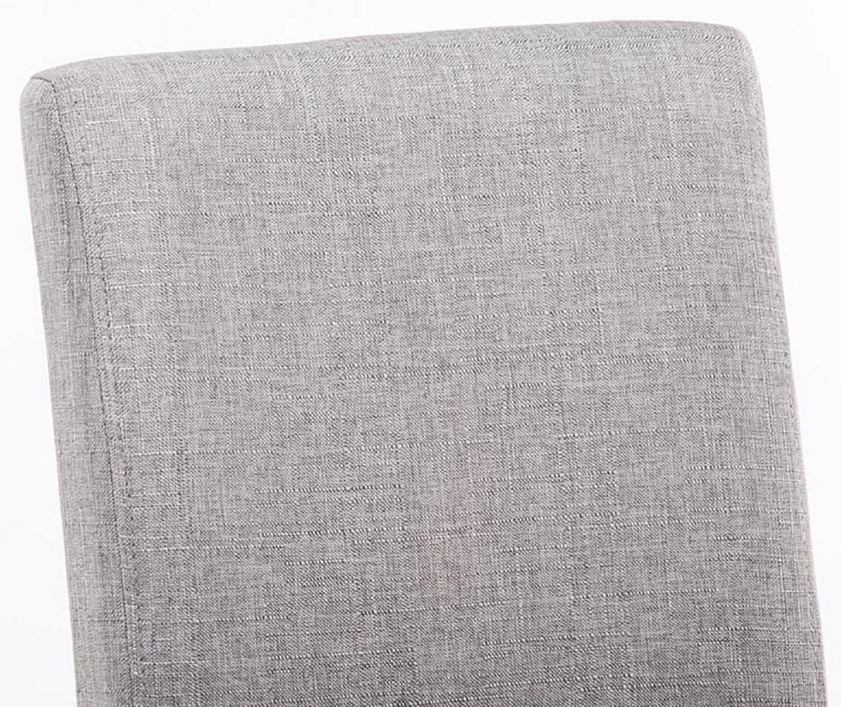 ESSZIMMERSTUHL Ines Stoff, Gestell Holz Schwarz Hellgrau - Schwarz/Grau, Holz/Textil (41/91/47cm) - TPFLiving