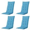 GARTENSTUHLKISSEN Panama 105/50 cm 4er-Set - Blau/Grün, Textil (50/6/105cm) - Madison