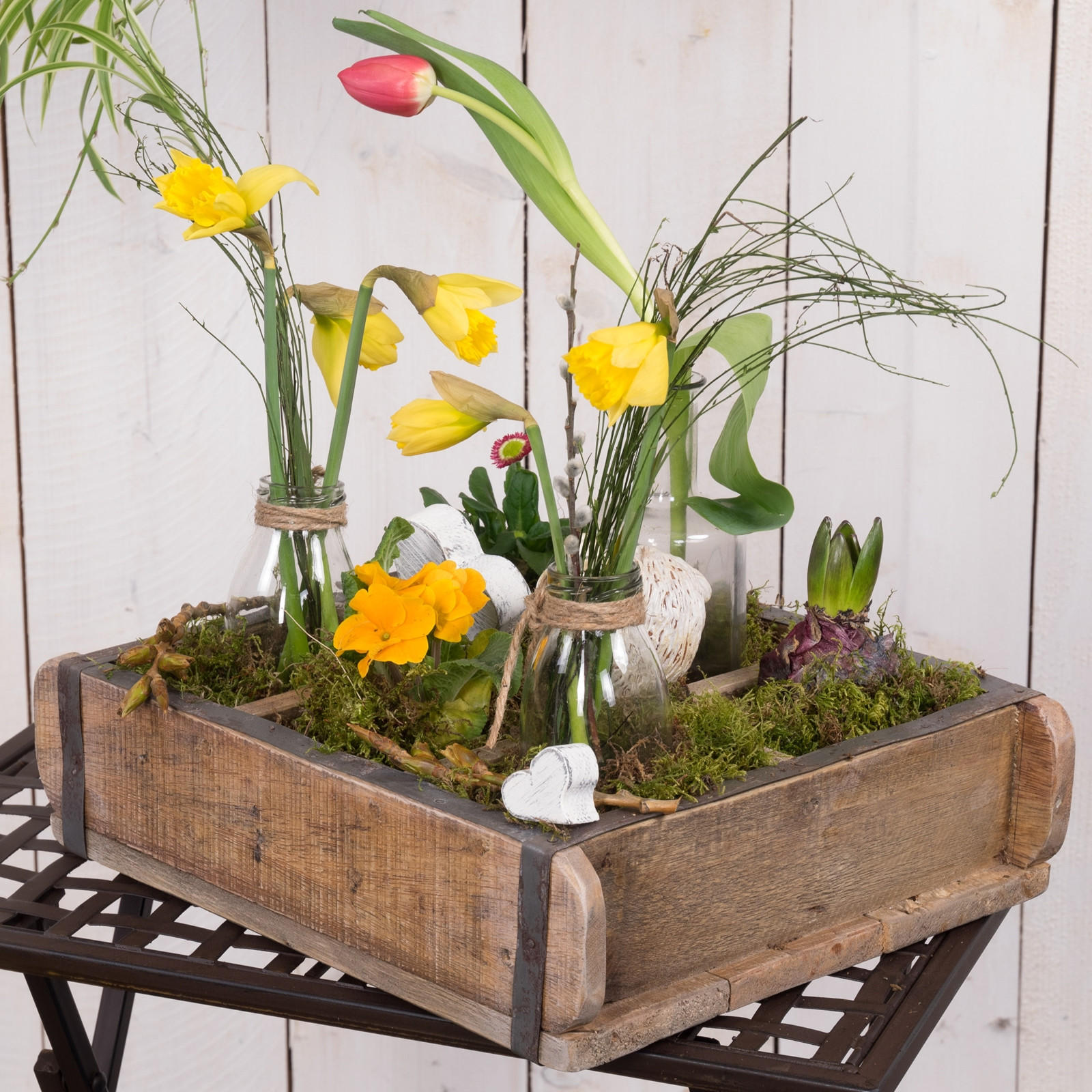 HOLZKISTE Brick Massivholz, Ziegelform - Naturfarben, Holz (9cm) - DESIGN DELIGHTS