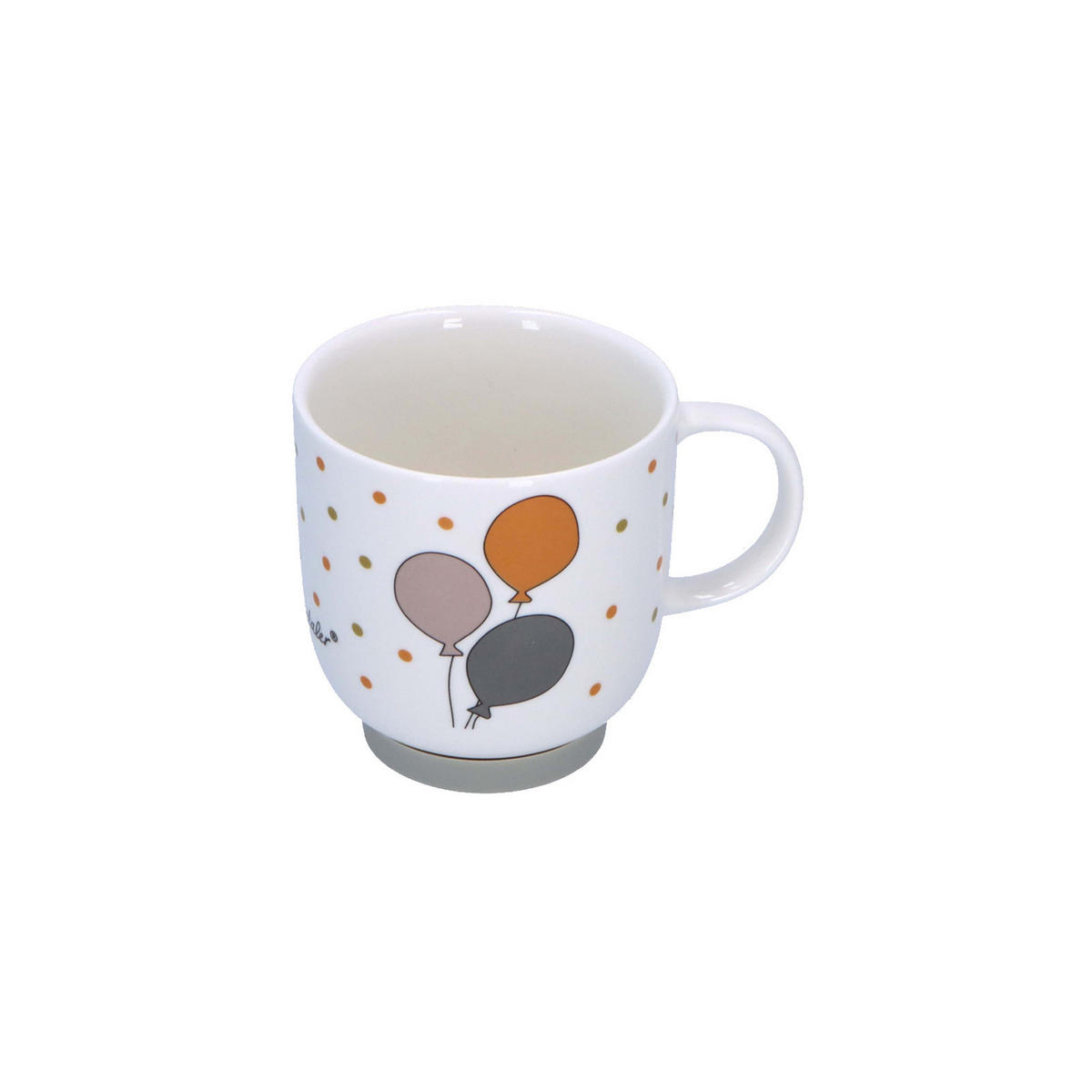 KINDER PORZELLAN-GESCHIRR-SET Eddy & Happy 3er Set - Braun, Keramik (1/1/1cm) - Sterntaler