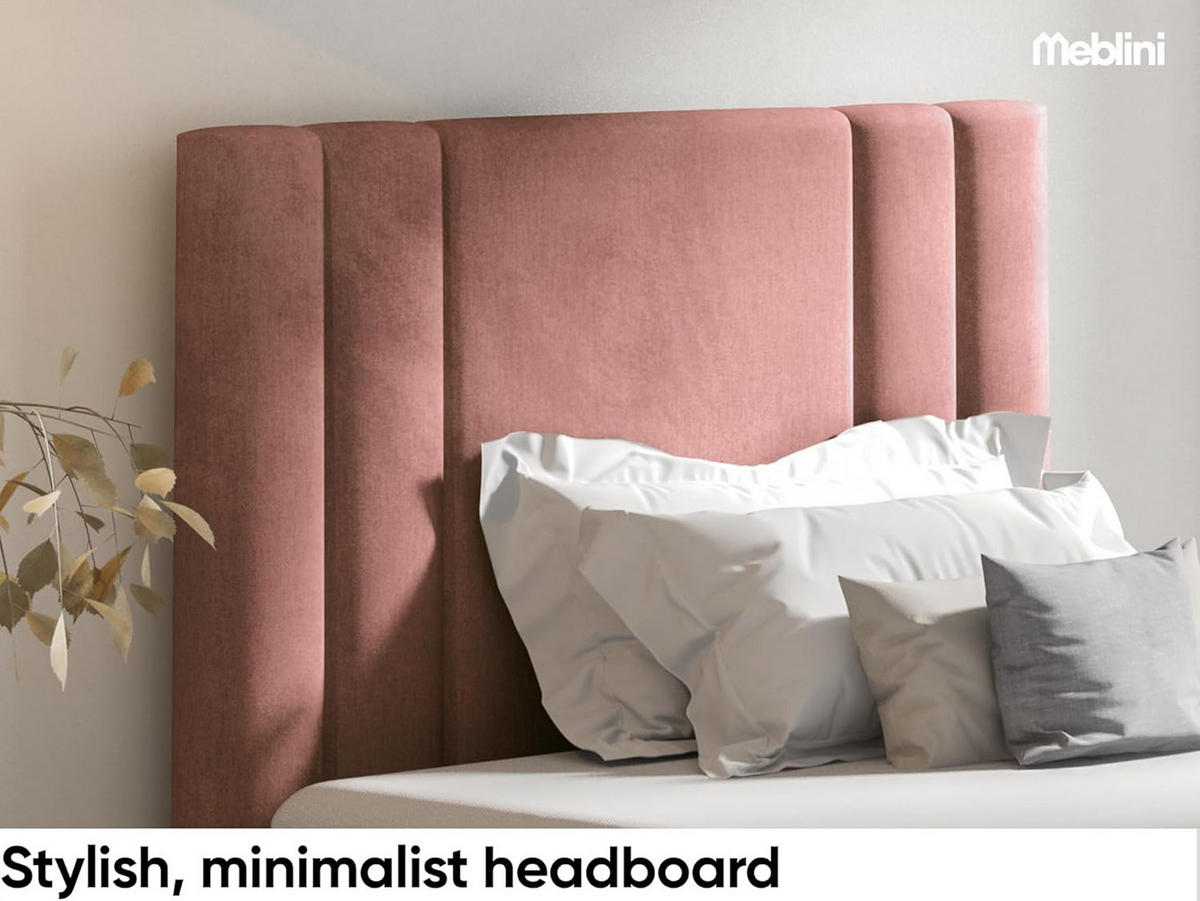 KINDERBETT CARDI - Pink, Holzwerkstoff (84/208cm) - Meblini