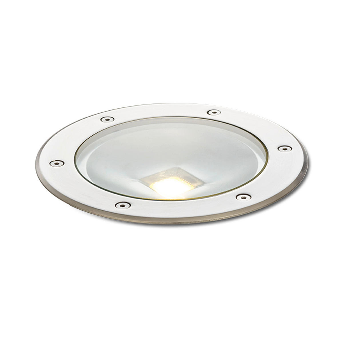 AUSSENLEUCHTE TERRA Edelstahl 20 W IP65 - Edelstahlfarben, Metall (20/20/20cm) - Rendl