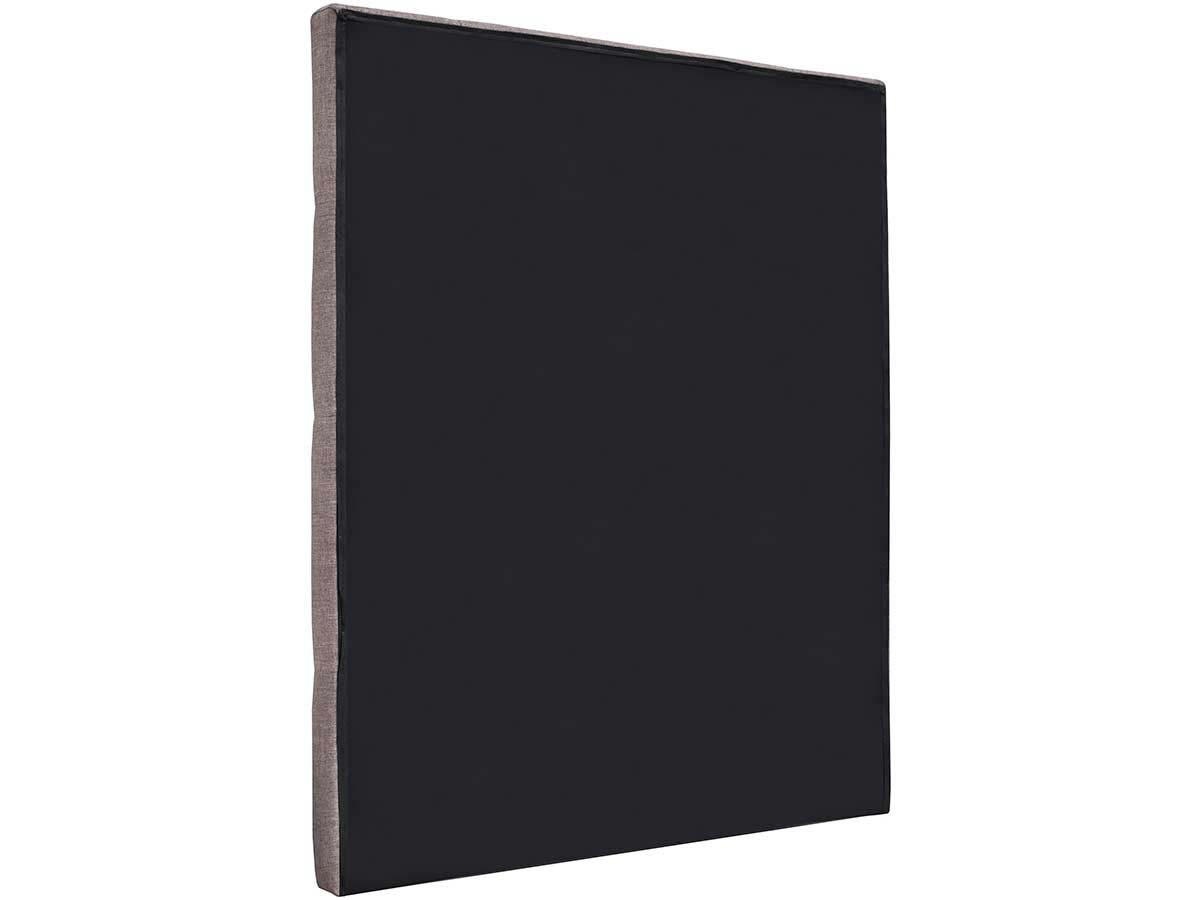 KOPFTEIL UND LATTENROSTSCHUTZ déco Taupe - Taupe, Textil (8.5/120/99cm) - Habitat Garten