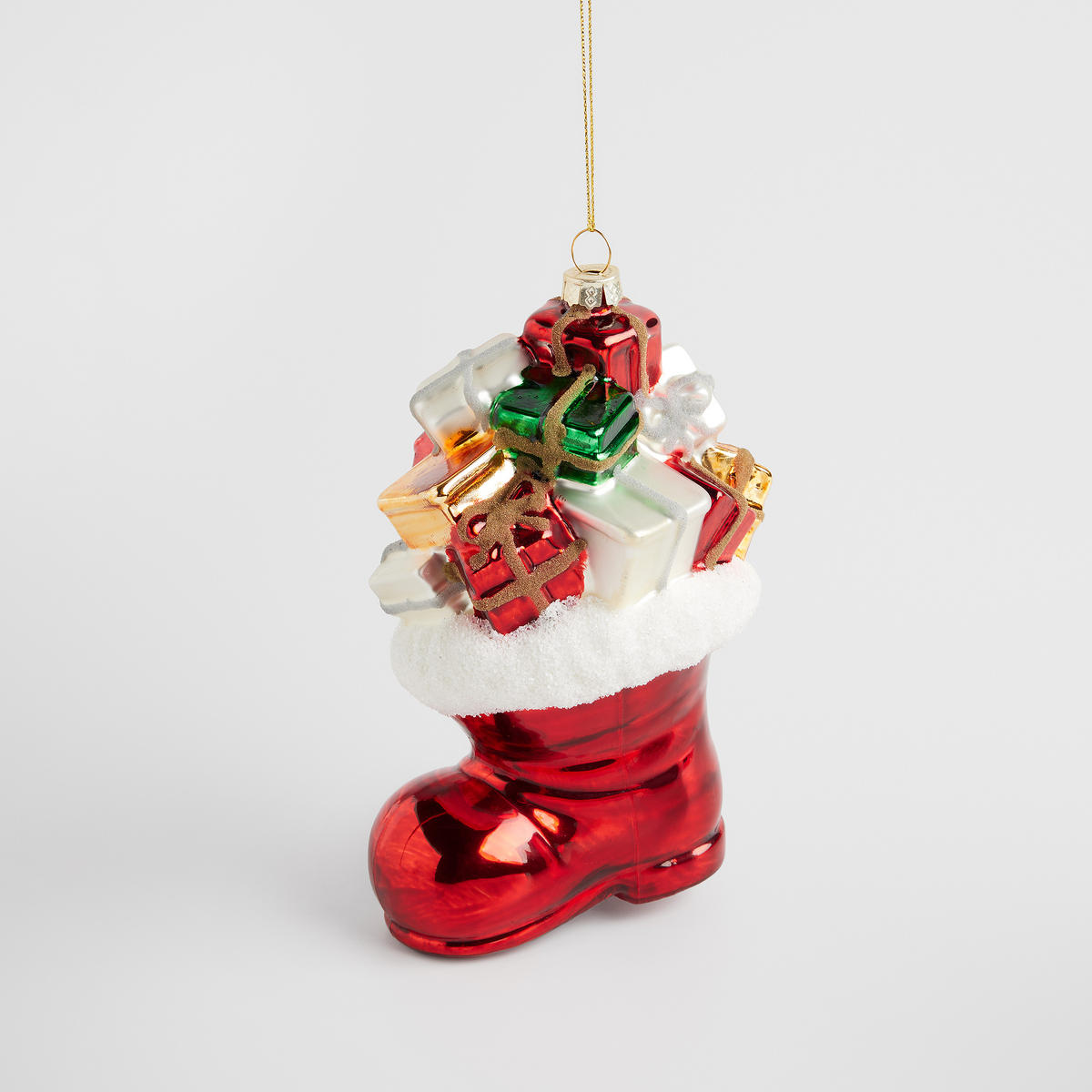 WEIHNACHTSKUGEL Glas SOKIS, 8x15 cm, Rot, Christbaumkugeln, Weihnachtsdeko Xmas, Christmas Deko - Rot, Glas (8/8/15cm) - home&you