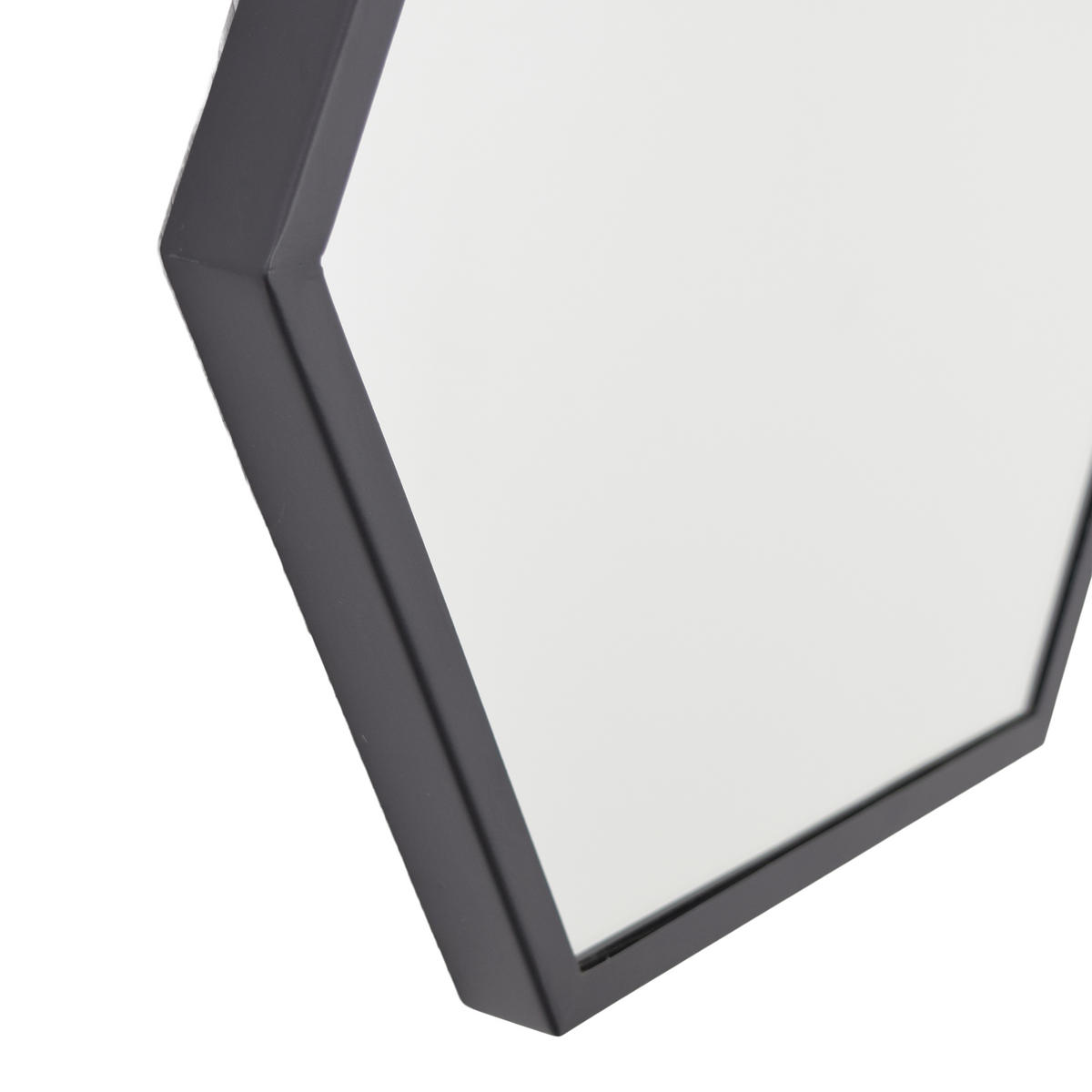 WANDSPIEGEL Hexi Messing - Messingfarben, Metall (46/41/4cm) - LOFT42
