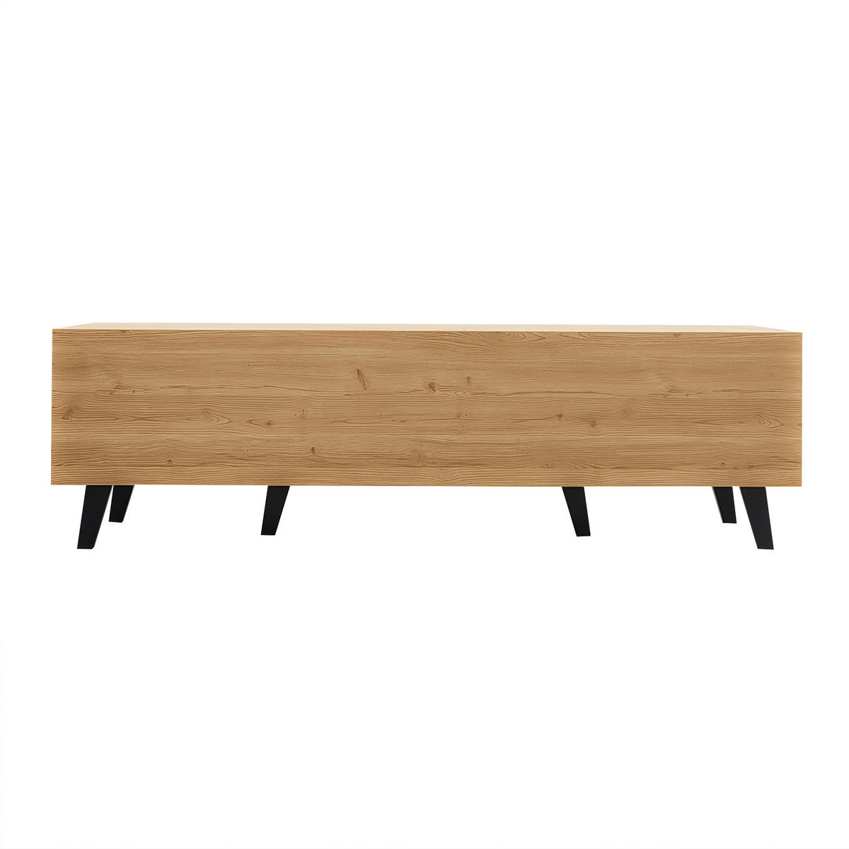 LOWBOARD DE-40595 2 Türen und 1 Schublade Holz - Naturfarben, Holzwerkstoff (170/50.5/40cm) - ComfortXL