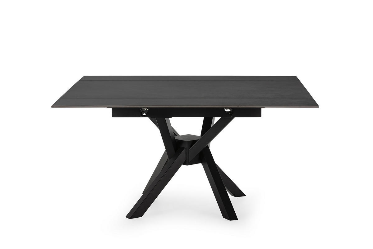 ESSTISCH Arlene Schwarz 150/90/76 cm - Schwarz, Stein (150/90/76cm) - Drawer