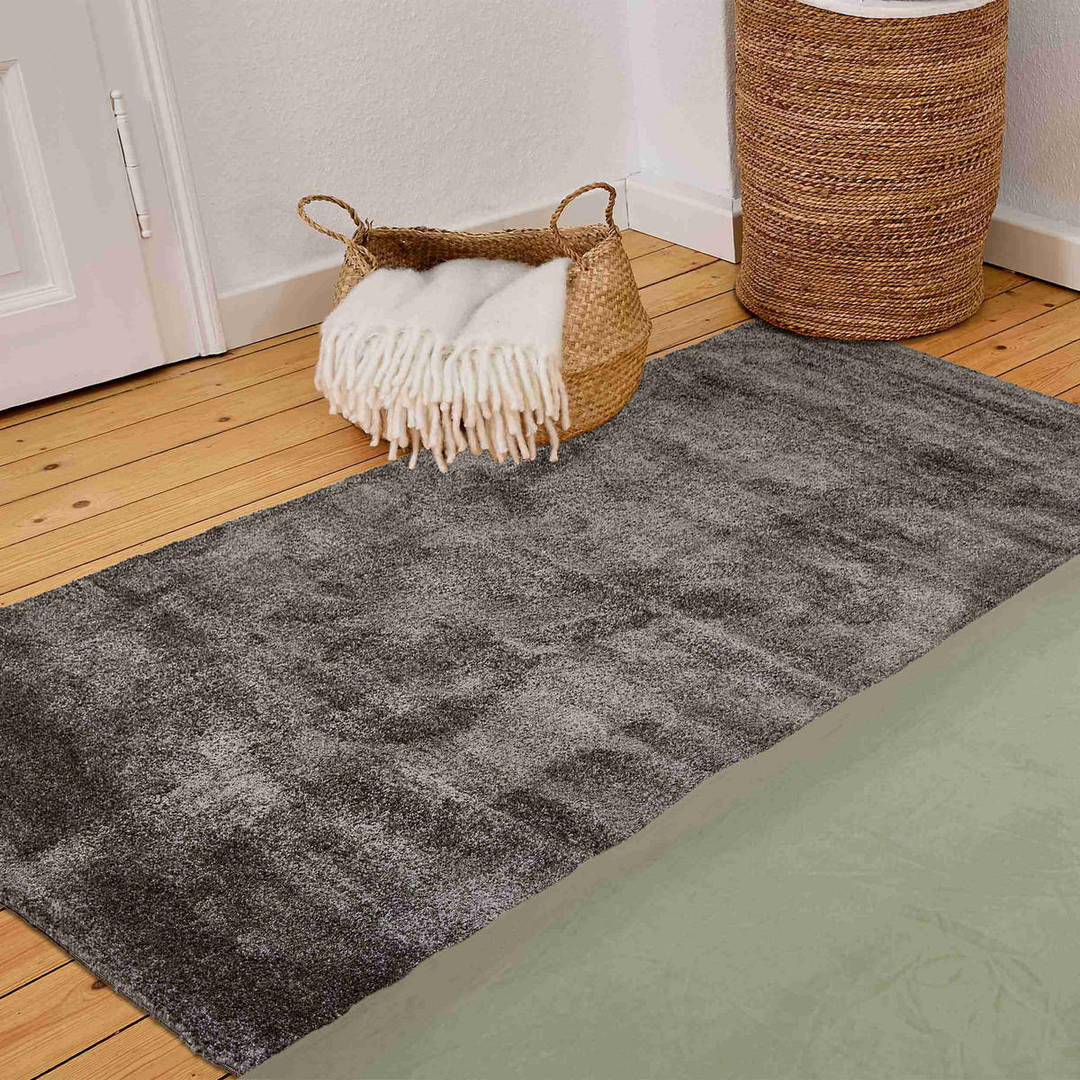 KURZFLORTEPPICH SAMMY - Grau, Textil (160/230cm) - Astra