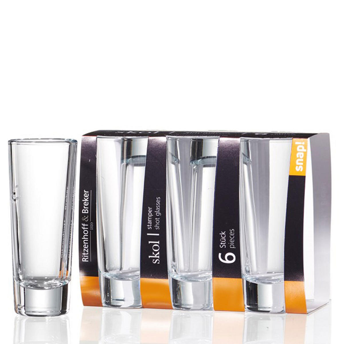 SCHNAPSGLÄSER Skol transparent 65 ml 36er Set - Transparent, Glas (0.065L) - Ritzenhoff Breker
