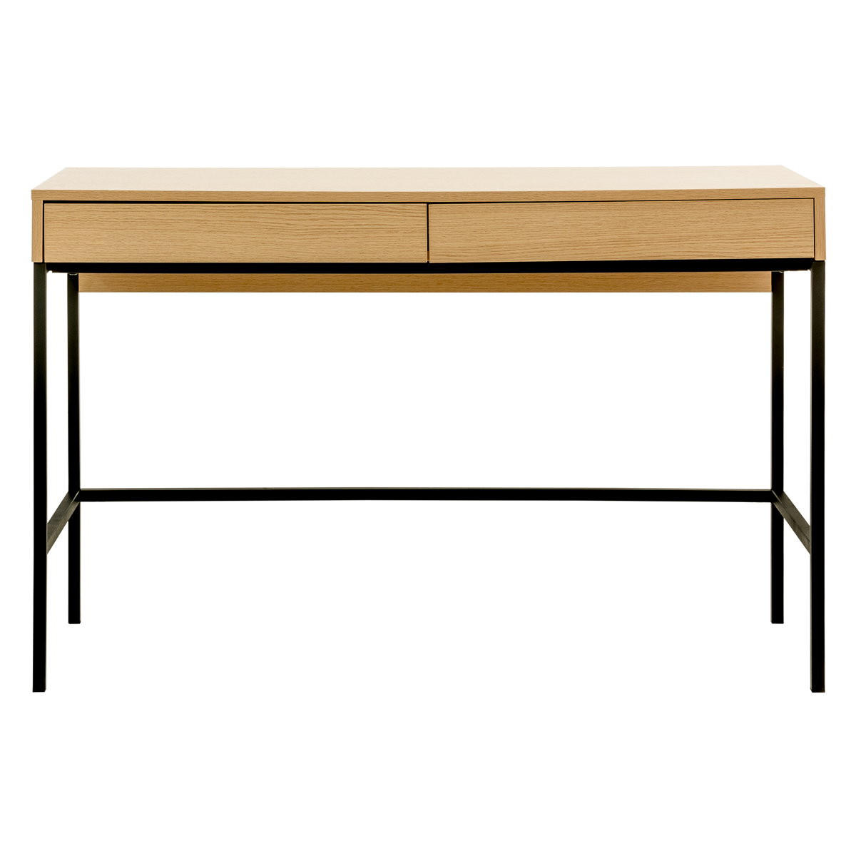 SCHREIBTISCH Imban Natur 50 x 120 - Braun, Holzwerkstoff (120/50/76cm) - Kenay Home