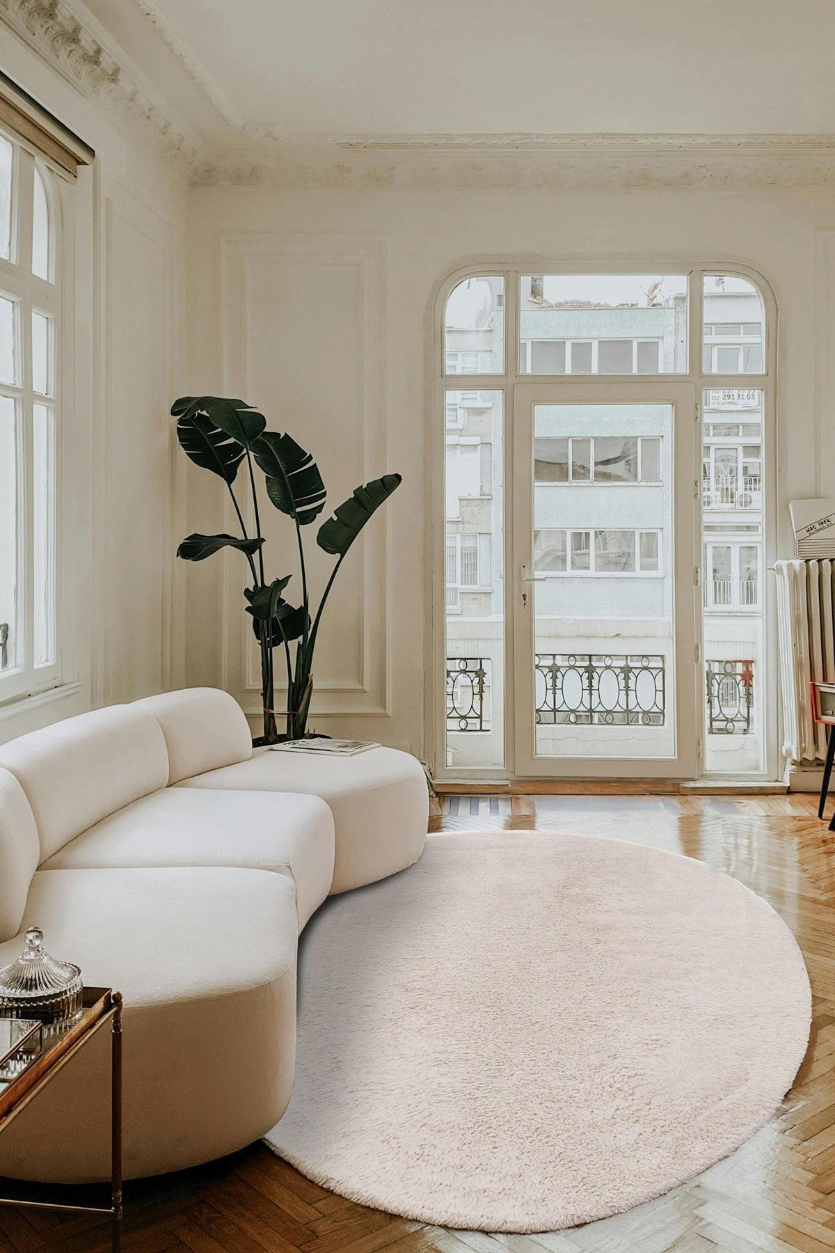 TEPPICH Shaggy ultraweich Wolloptik beige - Beige, Textil (160/230cm) - AFK Living