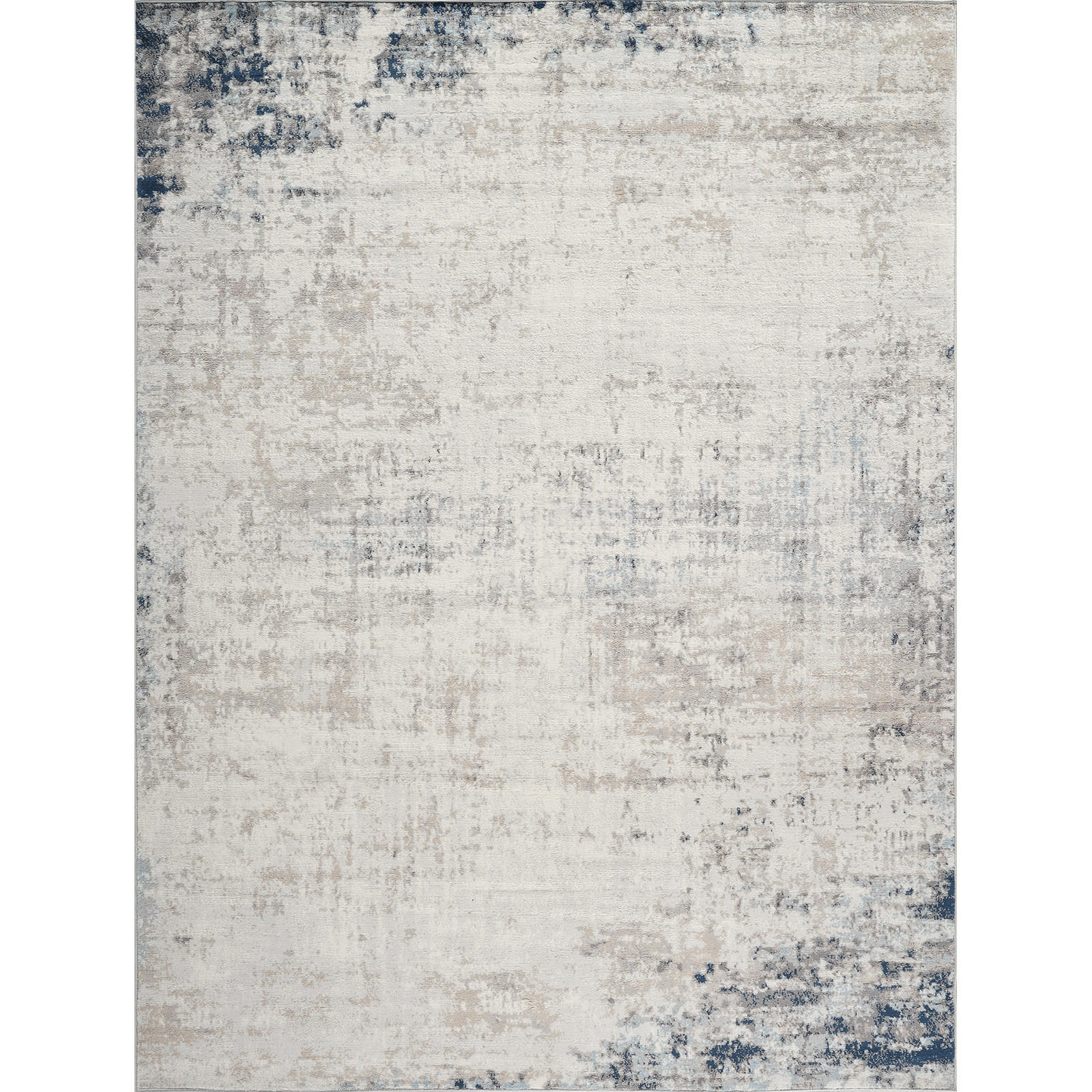 KURZFLORTEPPICH 120x170 cm Blau - Taupe, Naturmaterialien/Textil (140/200cm) - LIVABLISS