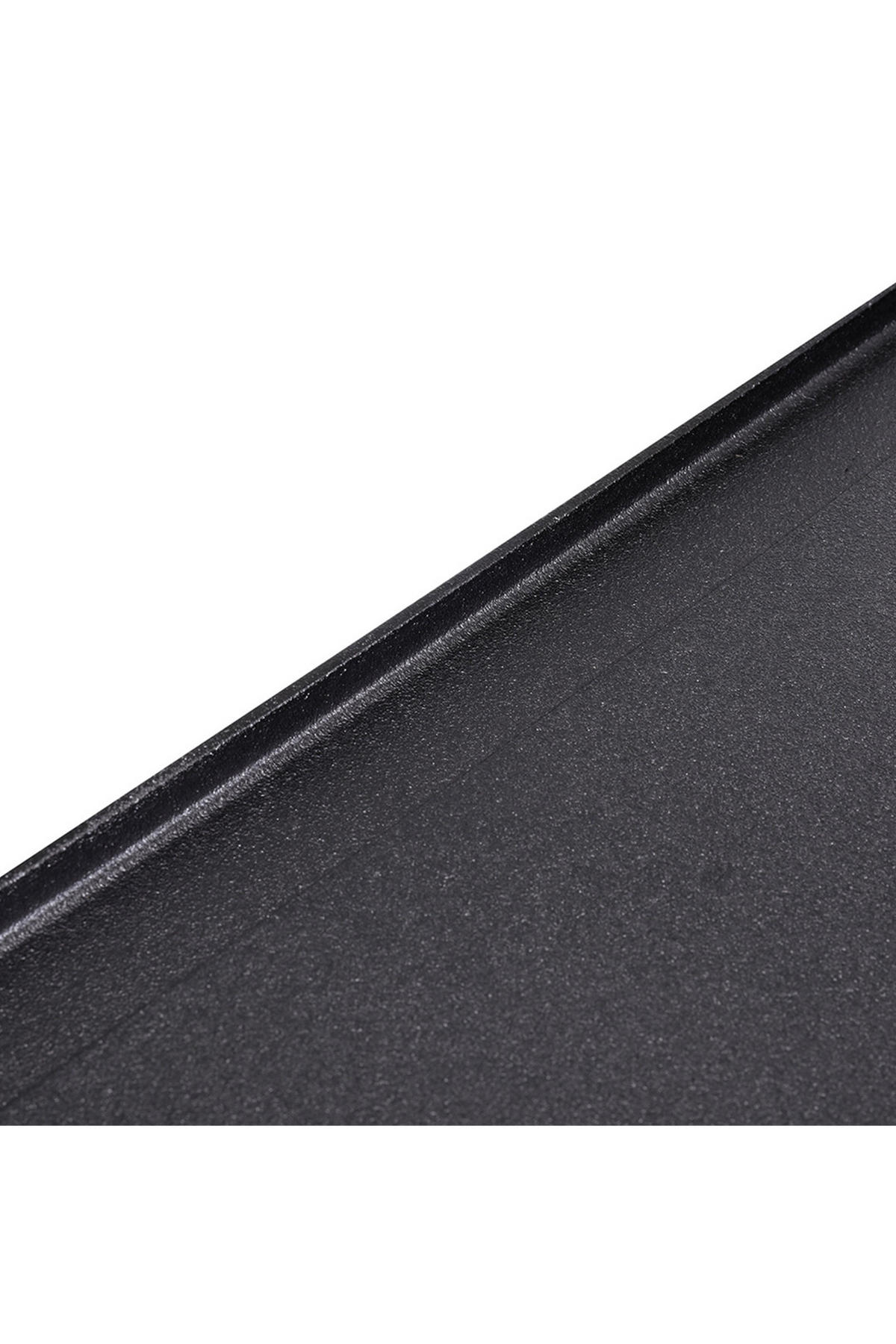 GRILLPFANNE Wendbare aus Gusseisen in Schwarz mit Antihaftbeschichtung 45 x 22 x 2 cm 3,2 kg - Schwarz, Metall (22/45/2cm) - Livingandhome