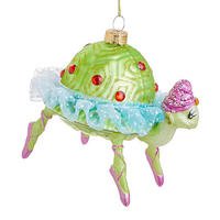 BAUMANHÄNGER Hang On - Grün, Glas (10/10/8cm) - Butlers