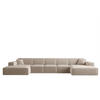 WOHNLANDSCHAFT Celes Premium Xl Opera - Sandfarben, Holzwerkstoff/Textil (462/73/165cm) - Fun Möbel