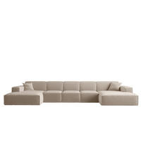 WOHNLANDSCHAFT Celes Premium Xl Opera - Sandfarben, Holzwerkstoff/Textil (462/73/165cm) - Fun Möbel