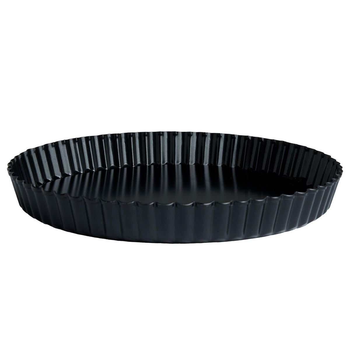 QUICHE-BACKFORM A La Tarte - Schwarz, Metall (24/24/3cm) - Butlers