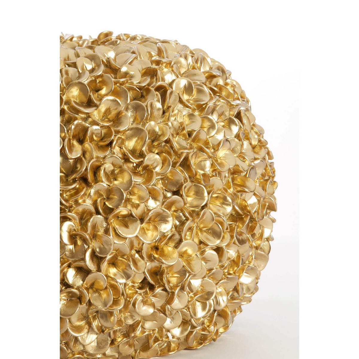 VASE Phylia Gold 47.5/47.5/30 cm - Goldfarben, Kunststoff (30cm) - Light & Living