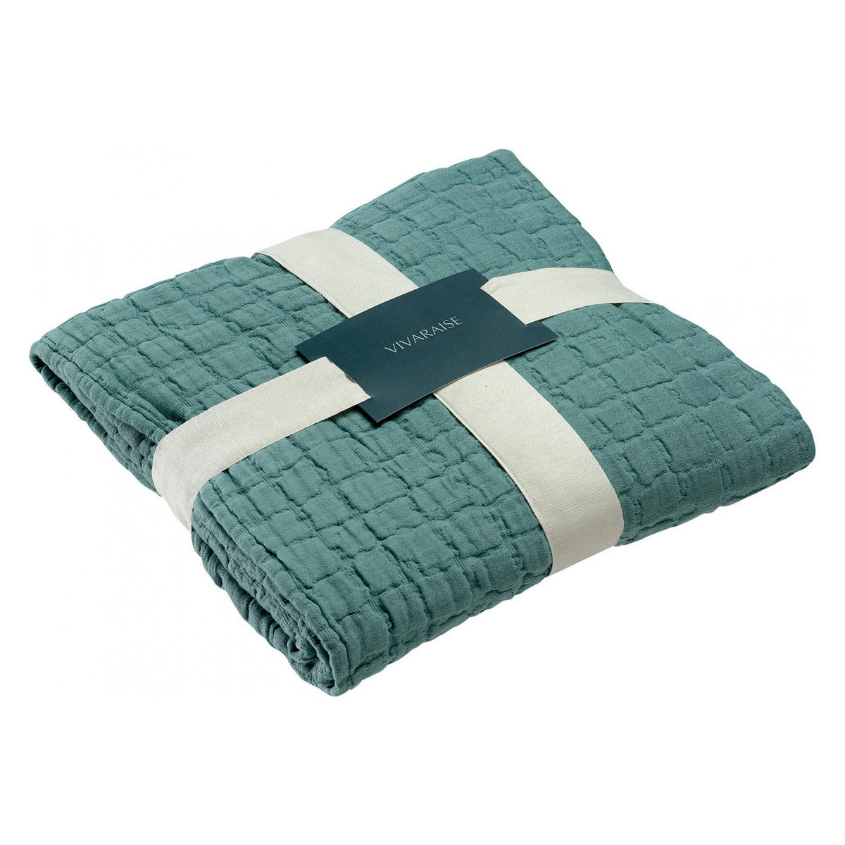 BETTÜBERWURF Swami leinen 180 x 260 cm - Braun, Textil (180/260cm) - Vivaraise