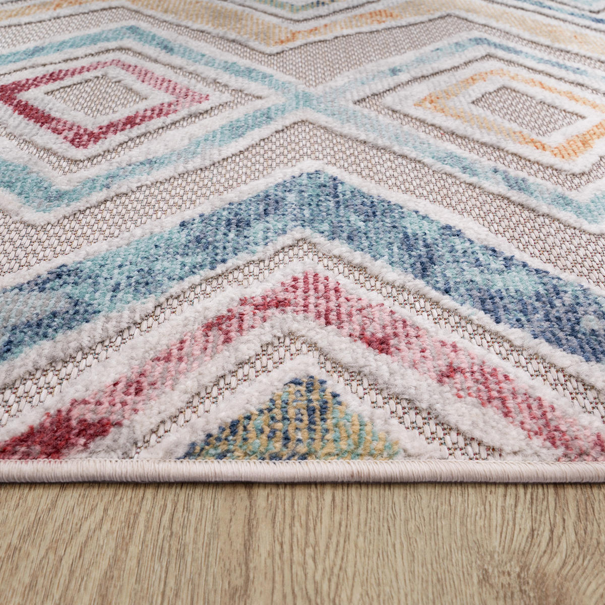 OUTDOORTEPPICH 160/220 cm Fusion 761 - Multicolor, Textil (160/220cm) - Paco Home