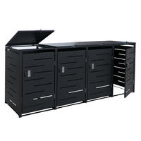 OBKLAD POPELNICE E83B antracit - antracitová, kov (265/117/80cm) - MCW