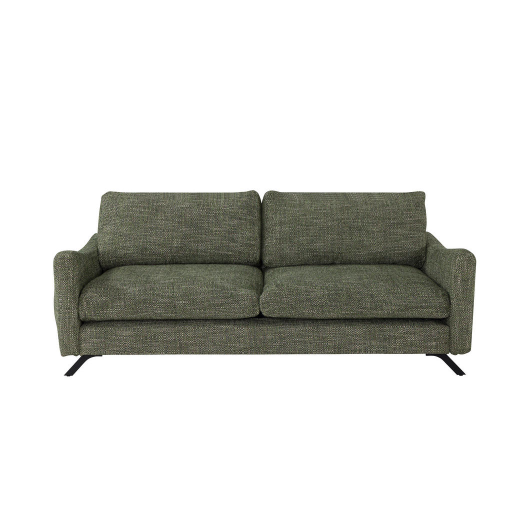 Thumbnail - KS Home Concept Sofa, Grün, Textil, 235x98x107 cm, Wohnzimmer, Sofas & Couches, Sofas, 2-Sitzer Sofas