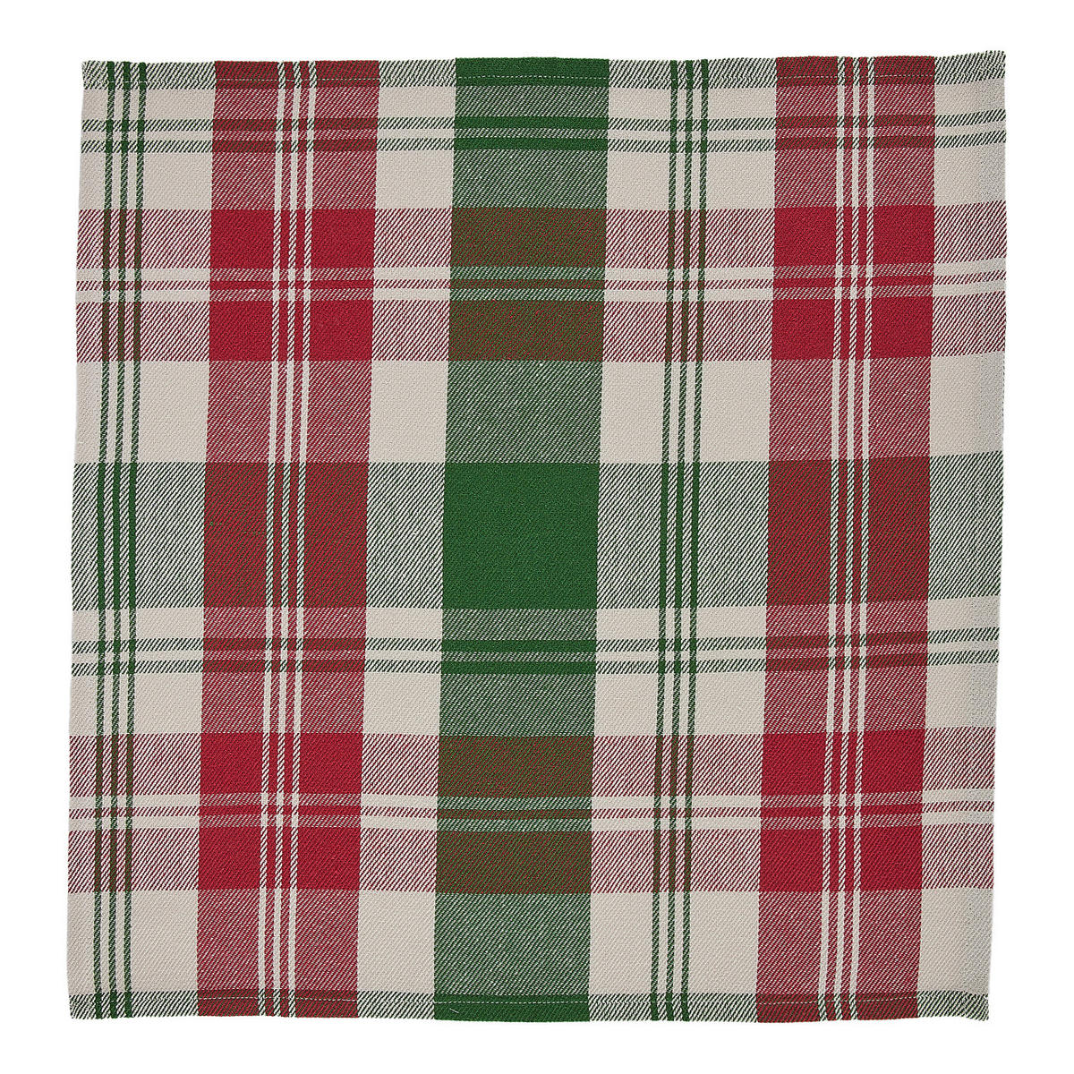SERVIETTE Highlands - Rot/Grün, Textil (42/42cm) - Butlers