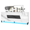 SIDEBOARD Houston Schwarz matt - Schwarz, Holzwerkstoff (178/69.5/38.5cm) - Vladon